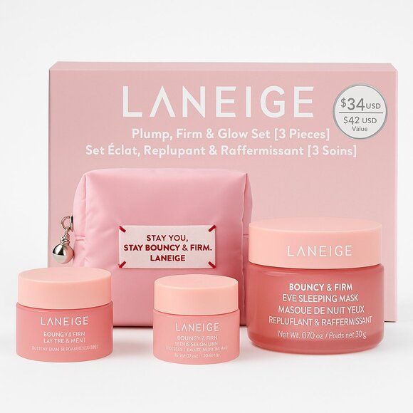 Laneige Plump, Firm & Glow Set (3 pcs) - Picture 1 of 10